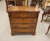 GEORGE III STYLE WALNUT BACHEL