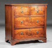 GEORGE III-STYLE WALNUT CHEST