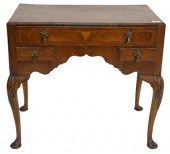 GEORGE III STYLE WALNUT LOWBOY