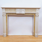 GEORGE III STYLE WHITE AND OCH