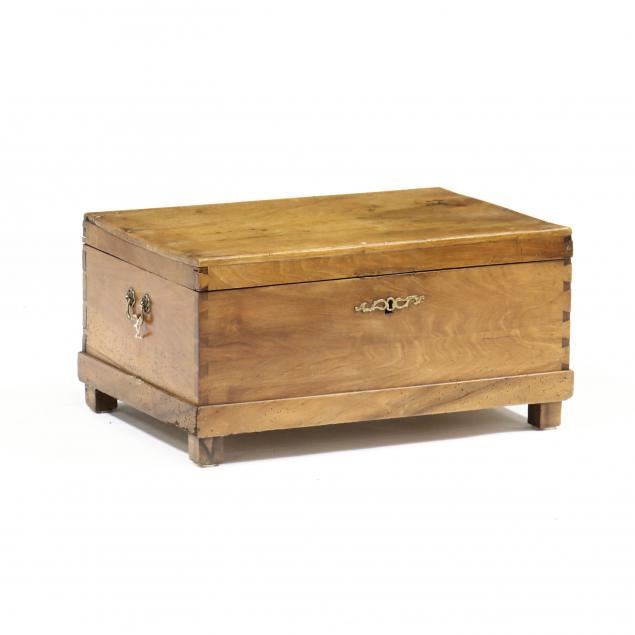 GEORGE III SUGAR CHEST Circa
