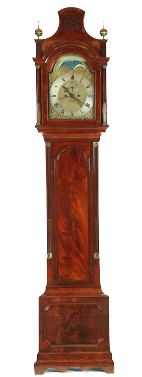 GEORGE III TALL CASE CLOCK. 