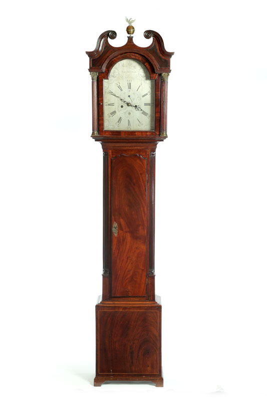 GEORGE III TALL CASE CLOCK. 