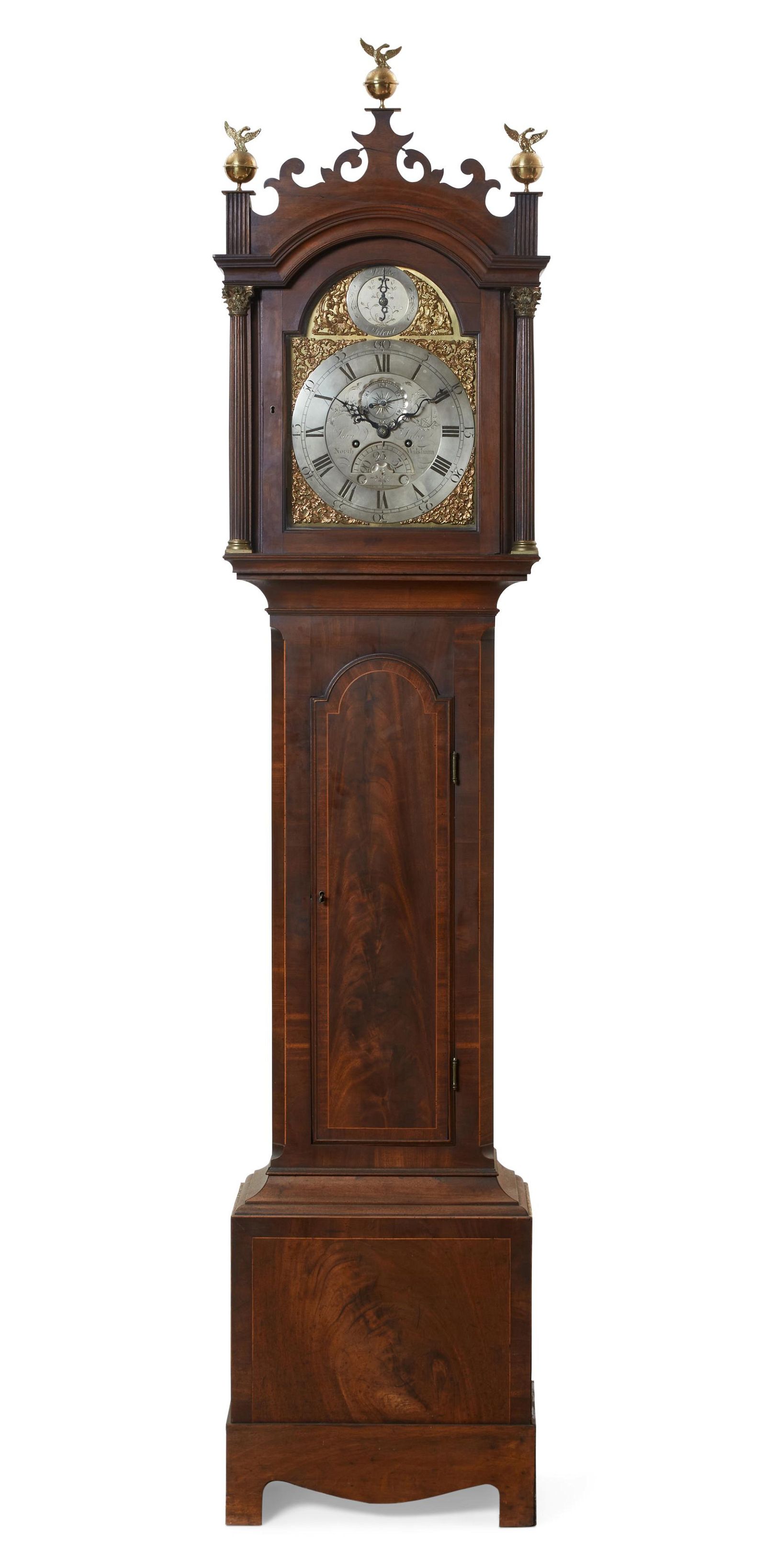 GEORGE III TALL CASE CLOCK, JOHN