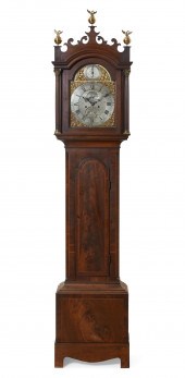 GEORGE III TALL CASE CLOCK, JO