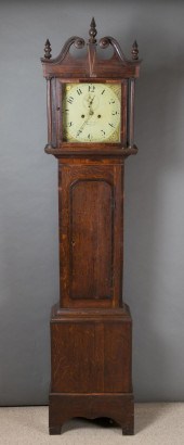 GEORGE III TALL CASE FLOOR CLO
