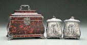 George III tea caddies, tortoi