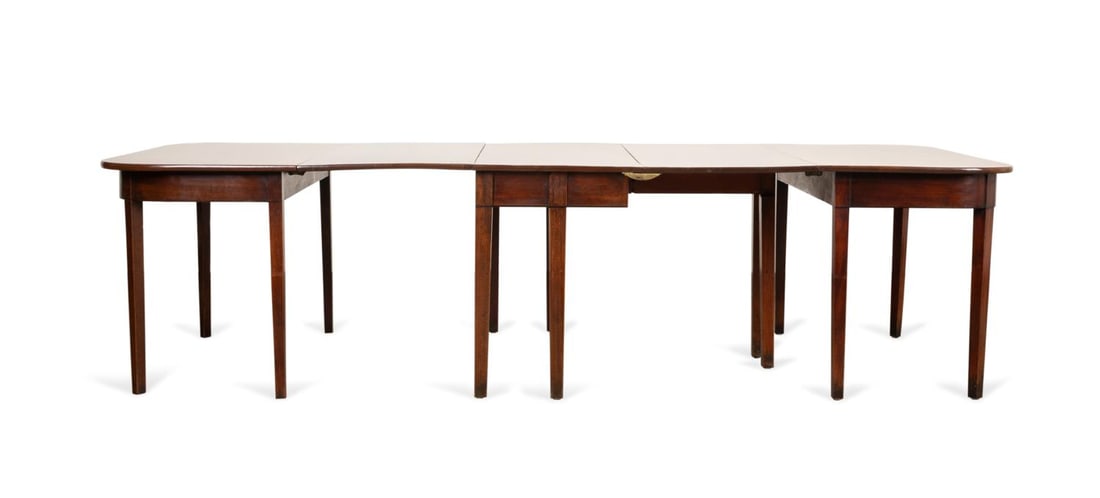 GEORGE III THREE-PART BANQUET TABLE