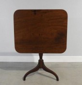 GEORGE III TILT-TOP TEA TABLE,