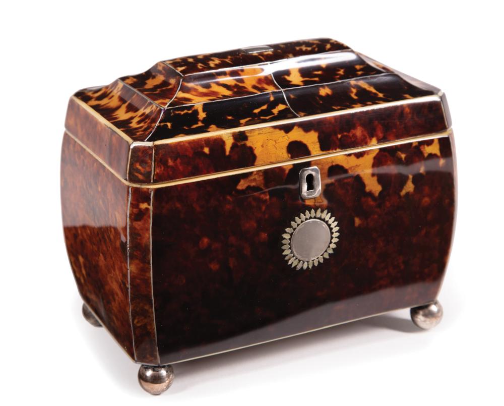 GEORGE III TORTOISESHELL BOMBé