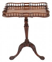 GEORGE III TRAY TOP TRIPOD TAB