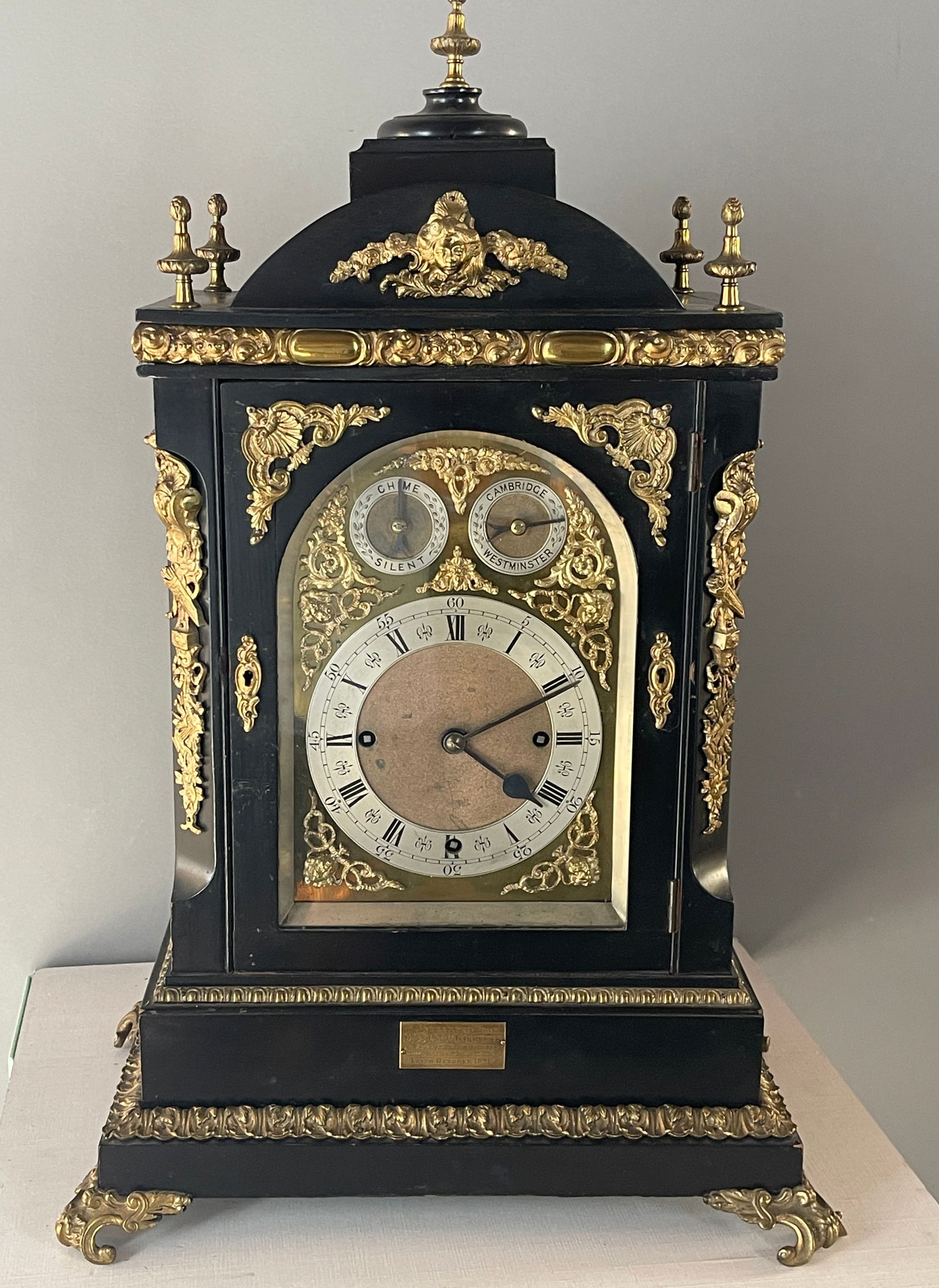GEORGE III  TRIPLE FUSEE BRACKET