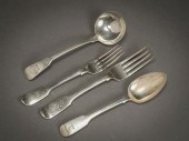 GEORGE III-VICTORIAN SILVER 'F