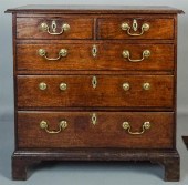 GEORGE III WALNUT BACHELOR CHE