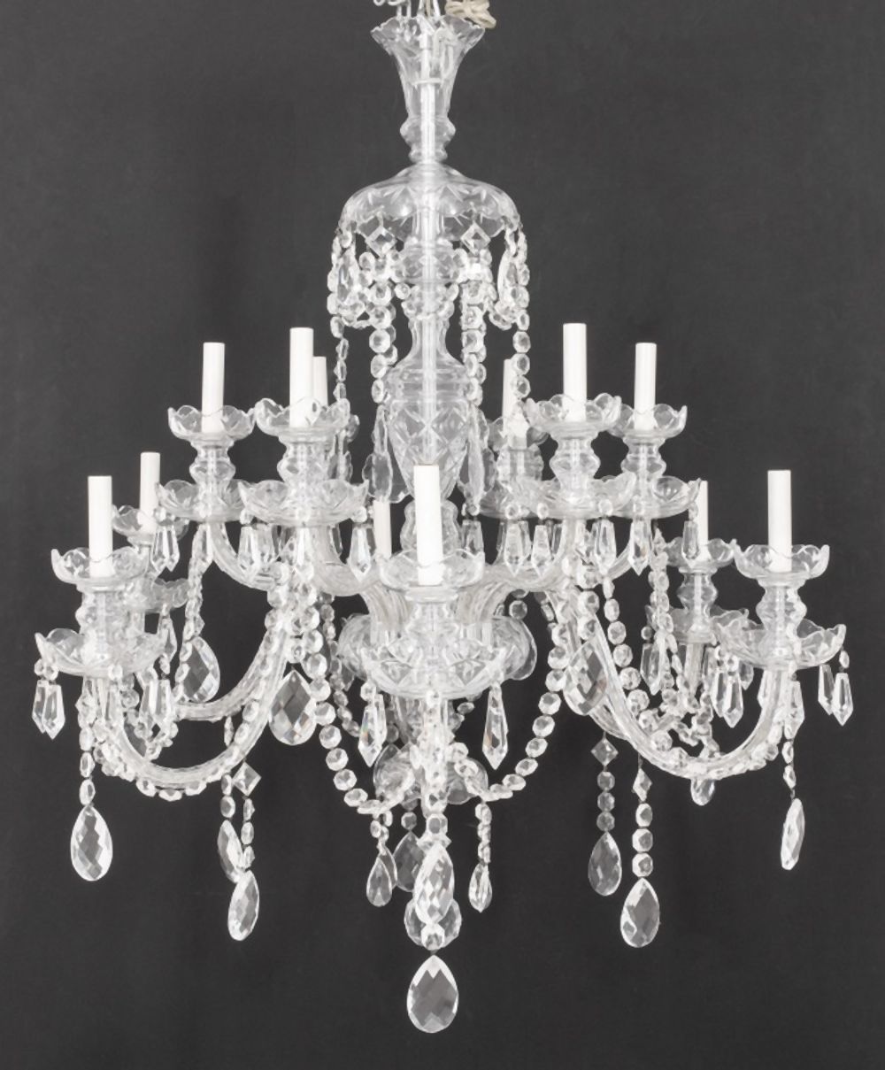 GEORGE III WATERFORD STYLE 12 LIGHT