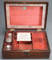 GEORGE III/VICTORIAN INLAID RO