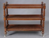 GEORGE IV CARVED MAHOGANY Ãƒâ€