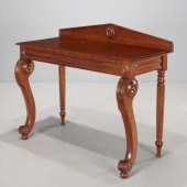 GEORGE IV CARVED OAK SERVING T