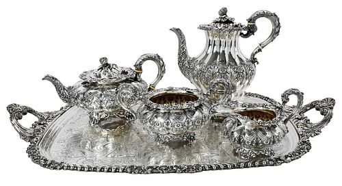 GEORGE IV ENGLISH SILVER FOUR