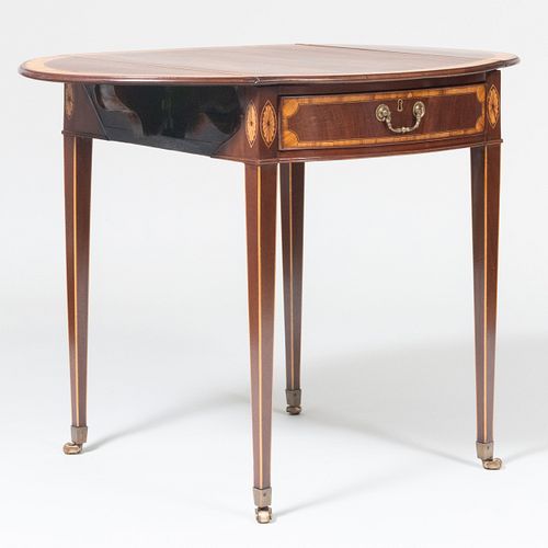GEORGE IV INLAID MAHOGANY