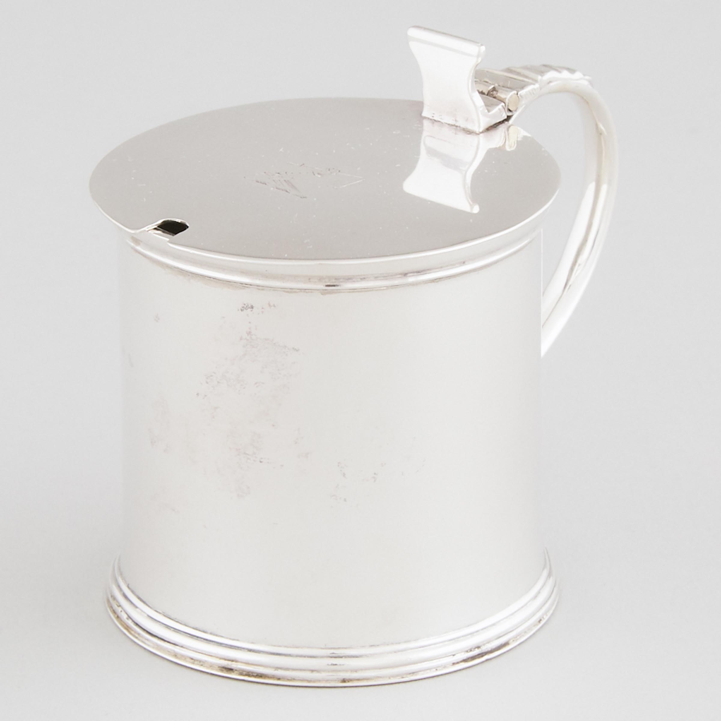 George IV Irish Silver Mustard Pot,