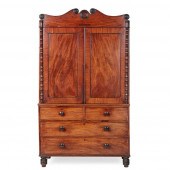 GEORGE IV MAHOGANY AND EBONY L