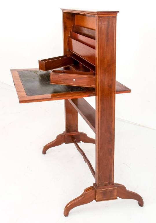 GEORGE IV MAHOGANY FIRESCREEN