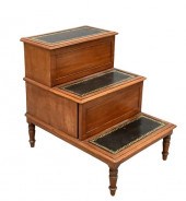 GEORGE IV MAHOGANY LIBRARY STA
