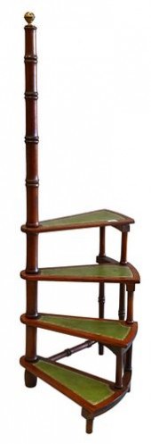 GEORGE IV MAHOGANY LIBRARY STA