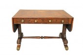GEORGE IV MAHOGANY SOFA TABLE