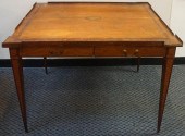 GEORGE IV SATINWOOD AND MAHOGA