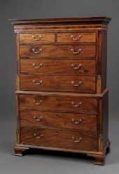 GEORGE IV SATINWOOD INLAID MAH