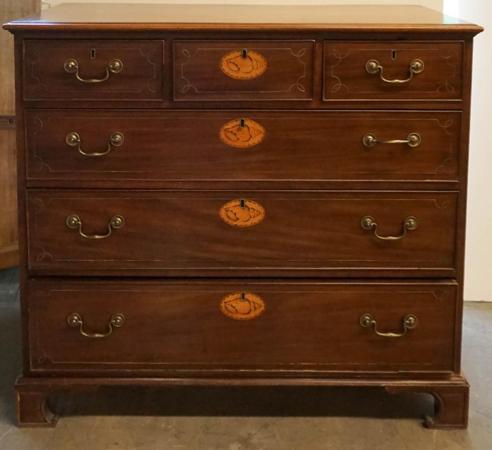 GEORGE IV SATINWOOD MARQUETRY