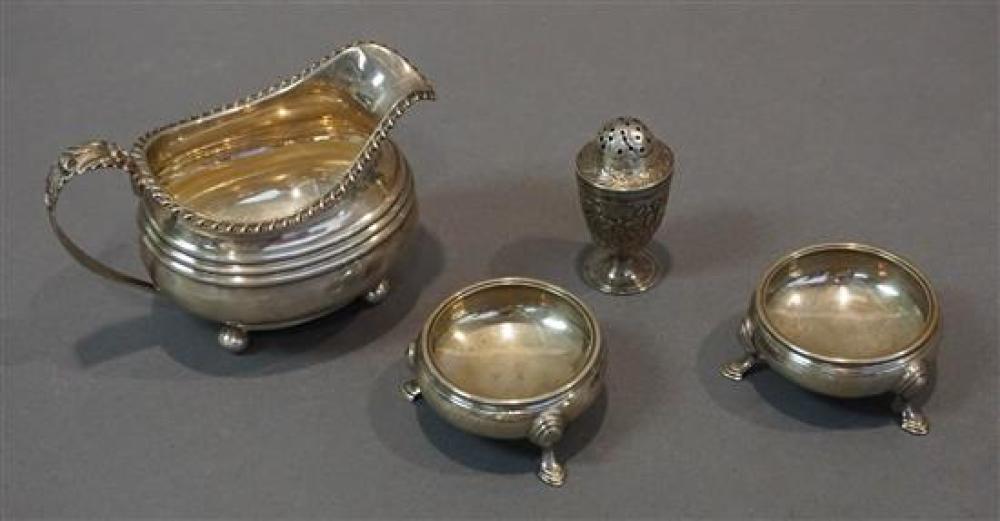 GEORGE IV SILVER CREAMER, LONDON,