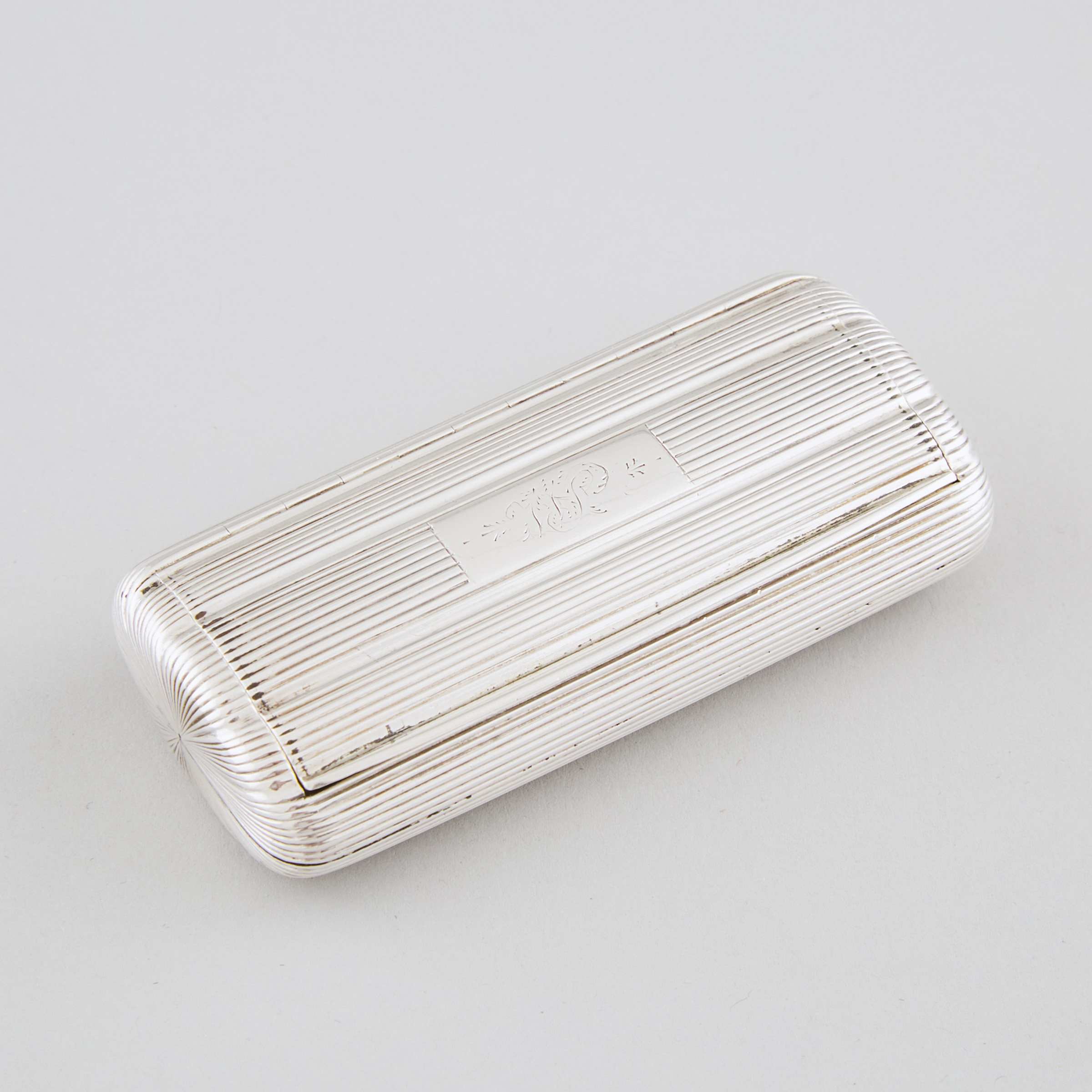 George IV Silver Oblong Snuff
