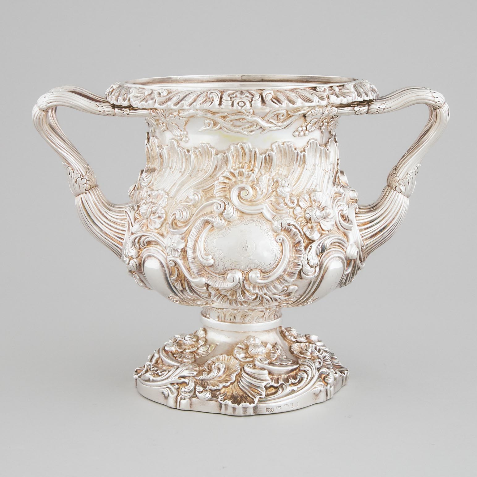 George IV Silver Wine Cooler,