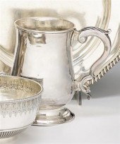 George IV sterling silver tank