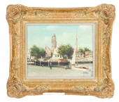 GEORGE JAN DISPO SIGNED OIL PA