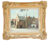 GEORGE JAN DISPO SIGNED OIL PA