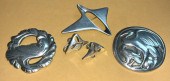 GEORGE JENSEN SILVER JEWELRY.
