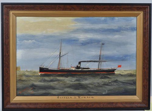 GEORGE JOHANSEN, SS GEORGIA, LONDON