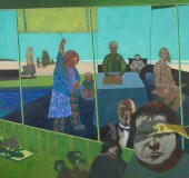 GEORGE JOHANSON ACRYLIC ON CAN