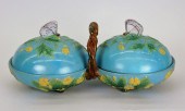 GEORGE JONES MAJOLICA BUTTERFL