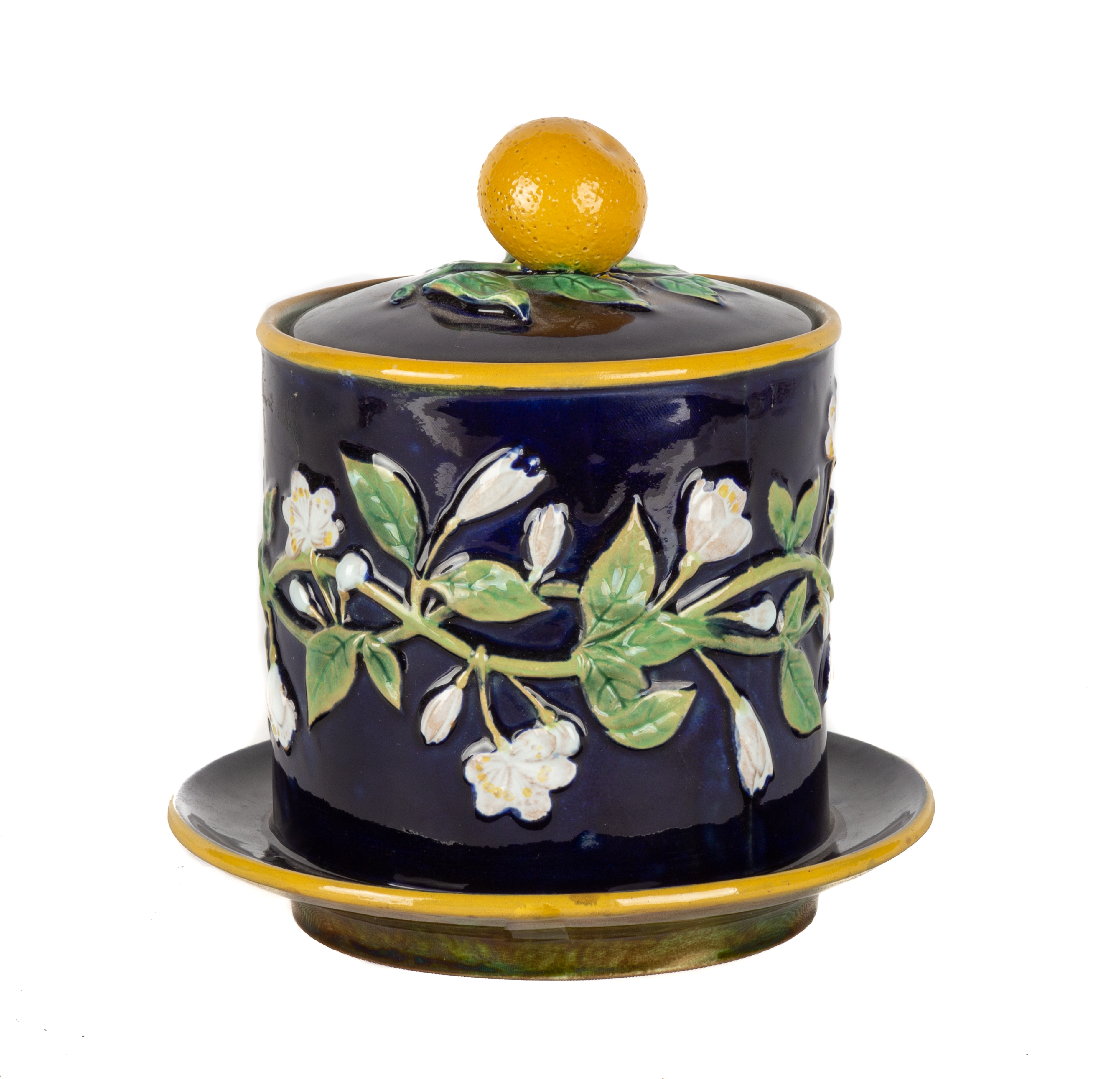 GEORGE JONES, MAJOLICA CHEESE