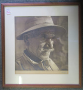 GEORGE KARGER, OLD MAN, SEPIA