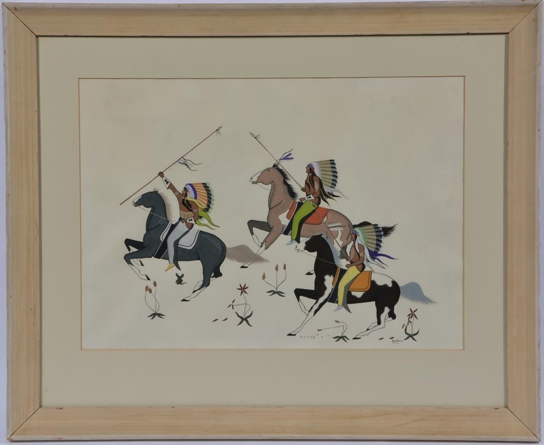 GEORGE KEAHBONE (AM, B. 1916), 3