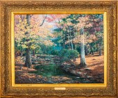 GEORGE KEENER "CADES COVE" OIL
