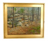 GEORGE LADUE, OIL ON CANVAS, D