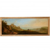 GEORGE LAMBERT, OIL ON CANVAS