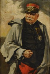 GEORGE LUKS PORTRAIT PAINTING